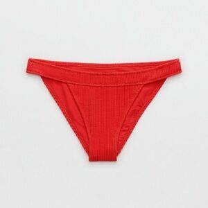 Aerie Resort Red bikini bottom sz Medium